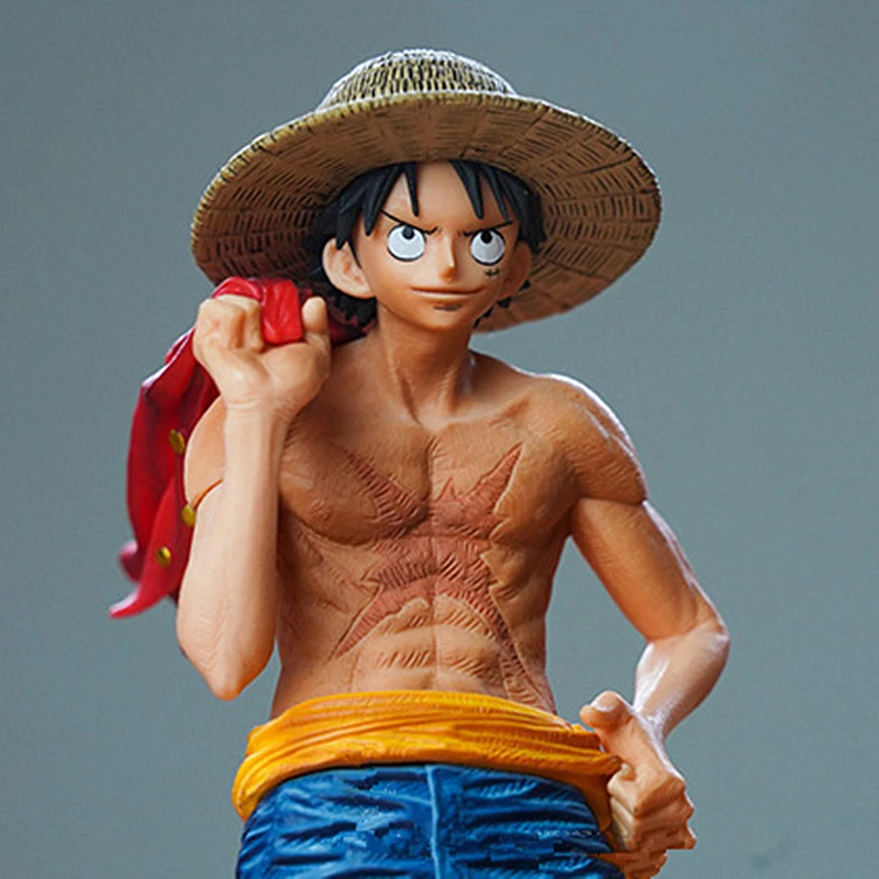 

22cm Luffy Figurine Anime One Piece 20th Monkey D Luffy Action Figures PVC Collection Model Toys Figures
