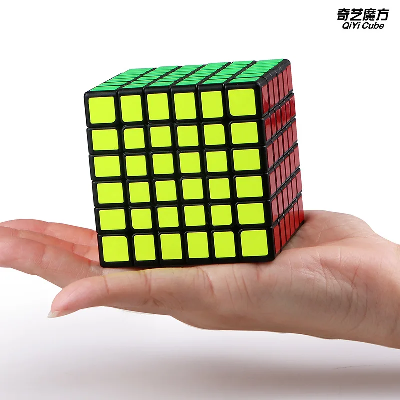 Qiyi Qifan S 6x6x6 волшебный скоростной куб без наклеек профессиональный Mofangge 6x6
