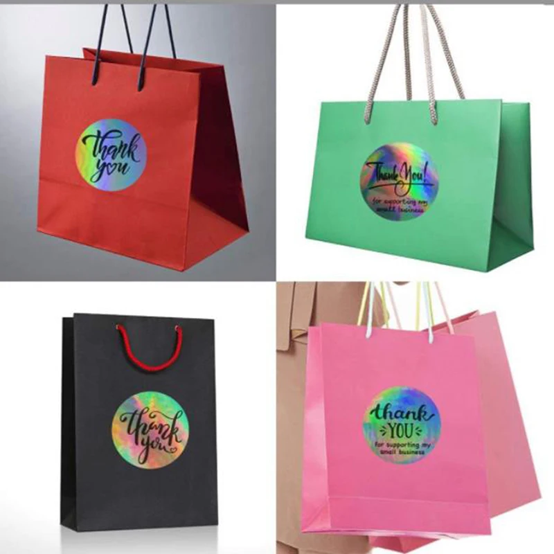 

500 шт. Спасибо наклейки у тебя великолепный вкус радужные наклейки этикетки для печати