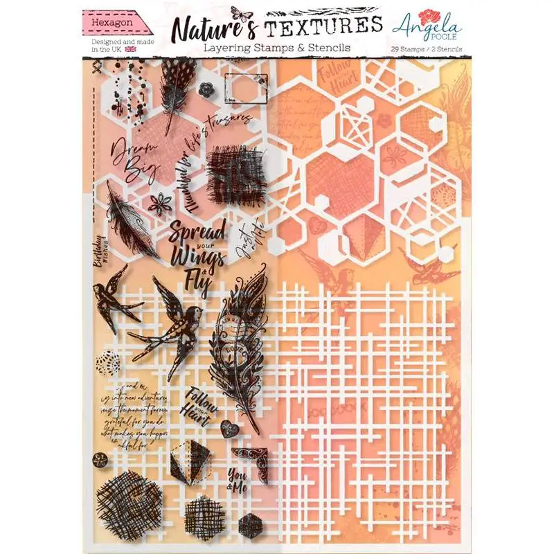 

Swallow Clear Stamp and Stencil for DIY Scrapbooking Material Paper Card Decoration Embossing Handmade Photo Album Craft Supplie