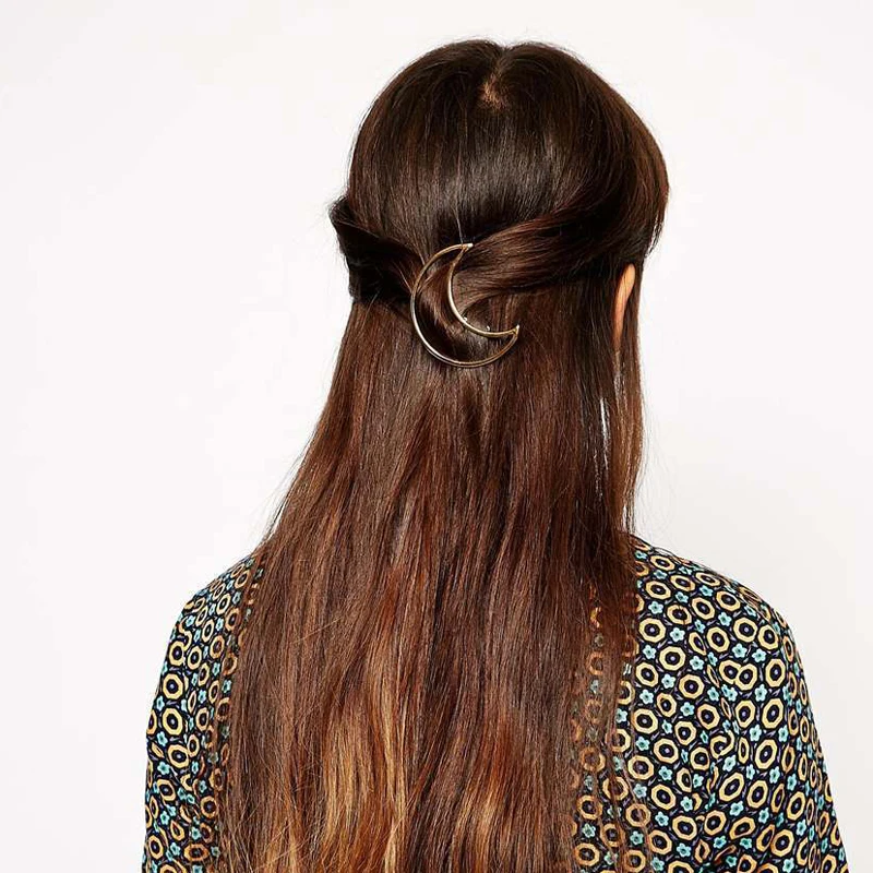 Заколка для волос Геометрическая в винтажном стиле женщин | Украшения и