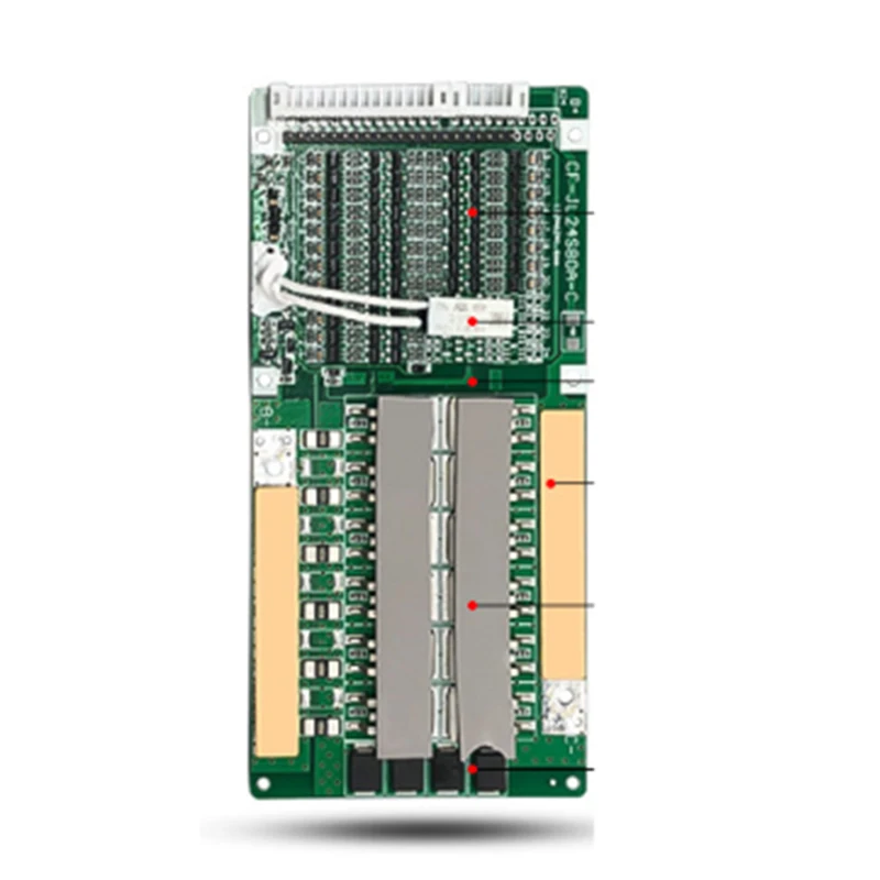 

20 Series 72V 40A Lithium Battery Protection Board, Electric Motorcycle BMS with Balanced Temperature Control