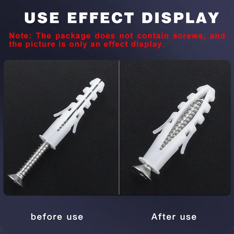 Пластиковый крепеж M6 M8 M10 M12 50 шт |