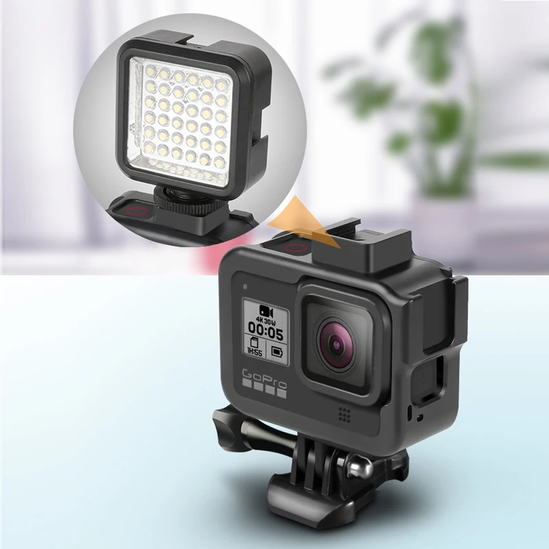 Новинка 2019 стандартная защитная рамка из алюминиевого сплава чехол для GoPro Hero 8