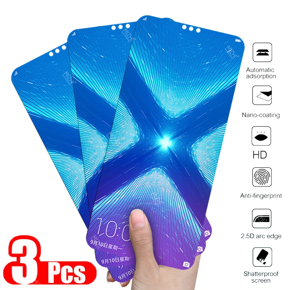 Защитное стекло закаленное для huawei honor 8x/8a/8c/8 s/8 lite/8 a/c/s/a8/c8/s8/8 lite|Защитные стёкла и