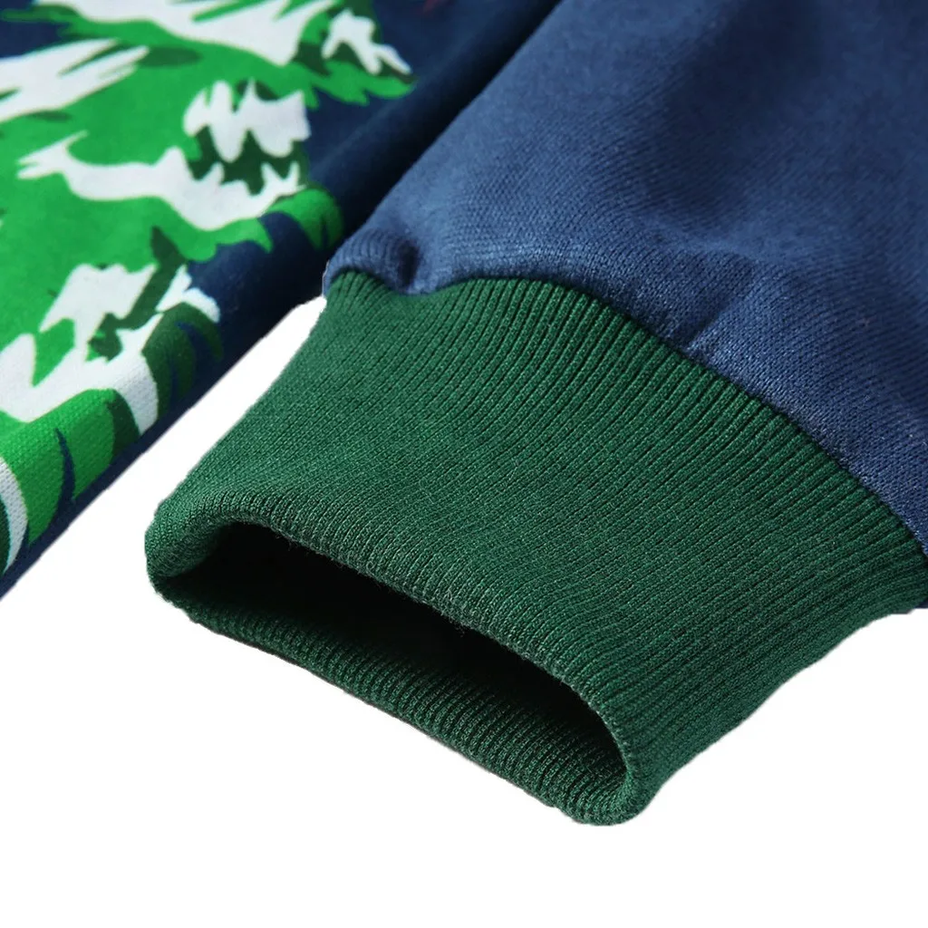 Мужской Рождественский свитер мужская толстовка с принтом оленя одежда длинным