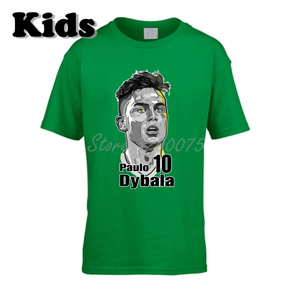 26 Детская футболка La Joya Paulo Dybala 10 масок жестов, одежда, футболка для мальчиков и девочек, W19033003 - Цвет: 26