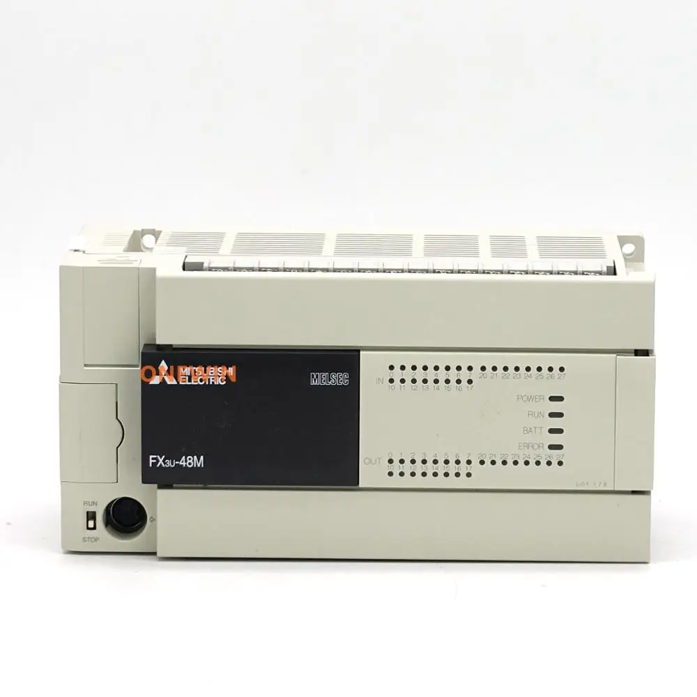 Новый и оригинальный FX семейный PLC контроллер FX3U 48MT/ES программируемые