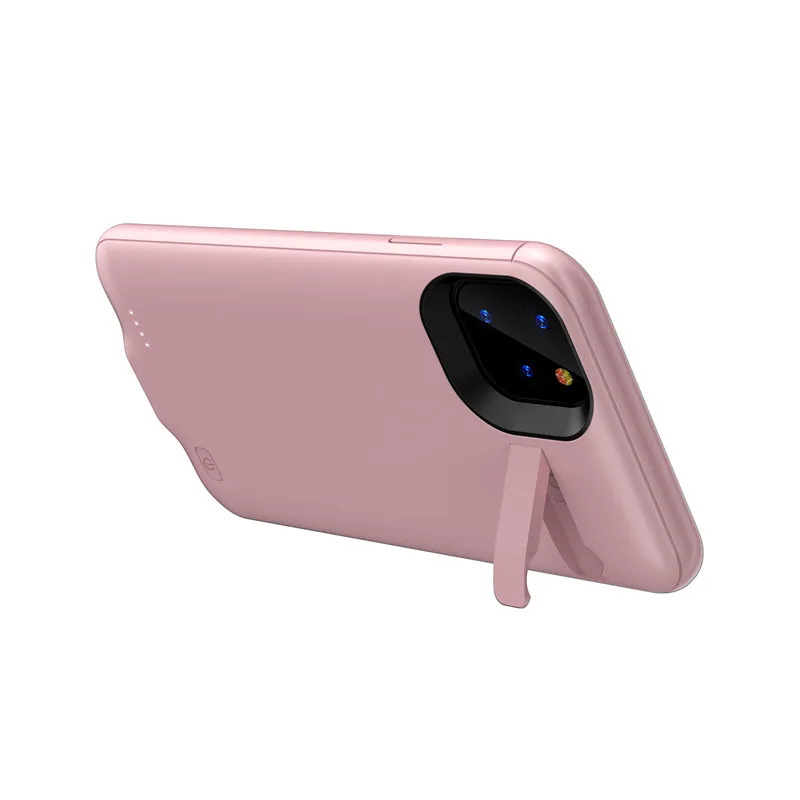 Чехол для зарядного устройства для iPhone 11, тонкий ударопрочный внешний аккумулятор, зарядная крышка для iPhone 11 Pro Max, зарядное устройство, задняя упаковка