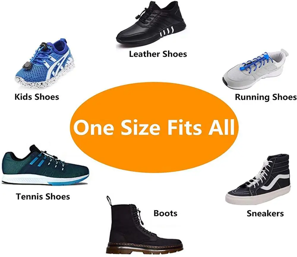 Фото Stretching Lock lace 19 colors a pair Of Locking Shoe Laces Elastic Sneaker Shoelaces Shoestrings Running/Jogging/Triathlon Обувь Stretching Lock lace 19 colors a pair Of Locking Shoe Laces Elastic Sneaker Shoelaces Shoestrings Running/Jogging/Triathlon Обувь