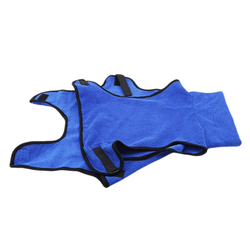 Популярный халат для собак теплая одежда супер впитывающее сушильное полотенце