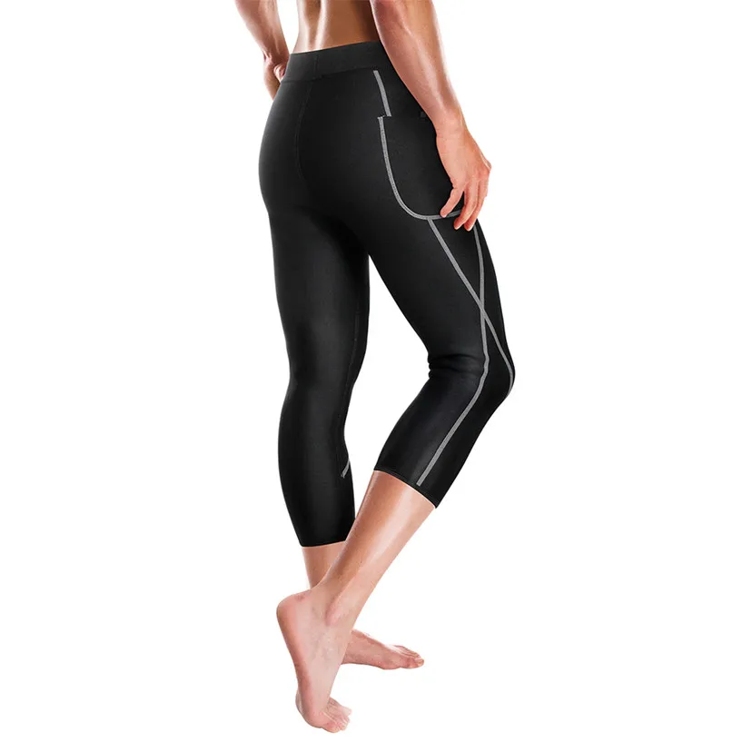 Neoprene Men's Body Shaper Sauna Pants Sweat Waist Trainer Leggings Slimming Underwear Weight Loss Workout Compression Shapewear