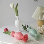 Ваза для цветов для свадьбы центральная часть украшения Стекло ваза Роза настольная Террариум Стекло контейнеры ручной работы из сухих цветов Стекло ваза