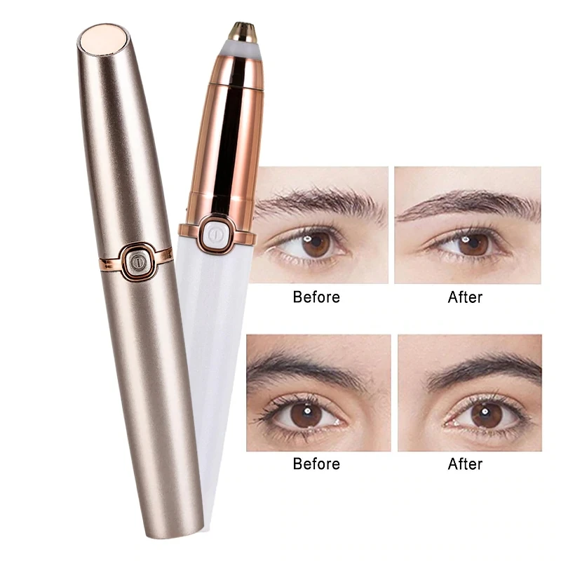 Триммер для бровей и электрический прибор удаления волос безболезненная бритва