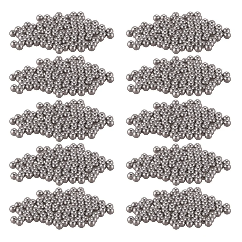 1000 Pcs 3Mm Diameter Steel Bike Bicycle Bearing Ball Spares