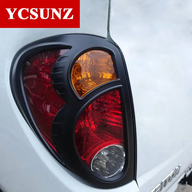 Черный Задний фонарь s крышка для Mitsubishi L200 Triton 2006 2014 задний декоративная пикапа
