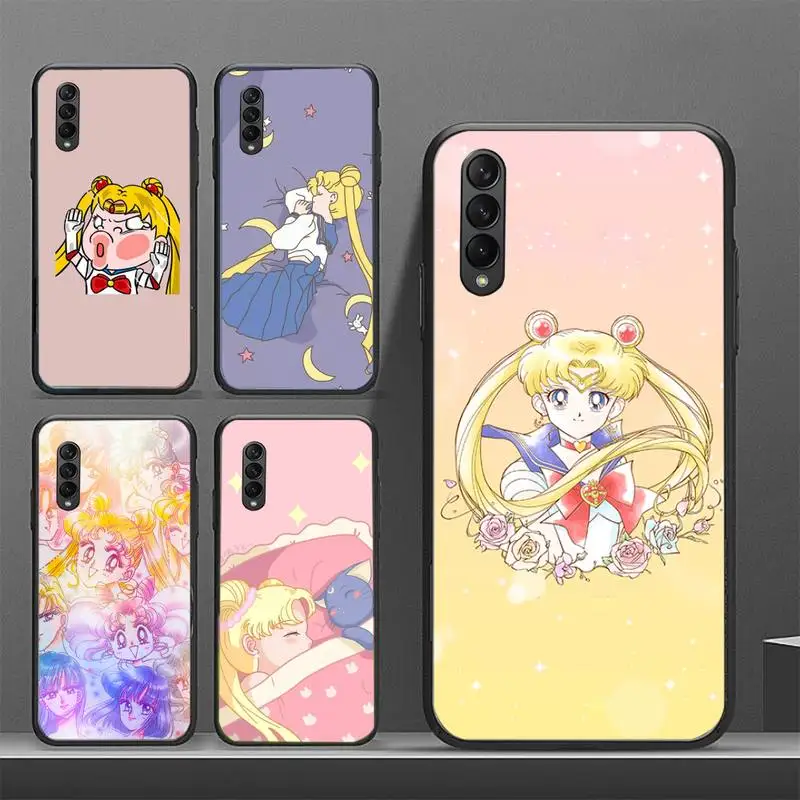 

Lovely Sailors Cute Moon Phone Case for Huawei mate 9 10 lite 20x 30 pro nova 5t y5 y7 y9s prime 2018 2019 Coque