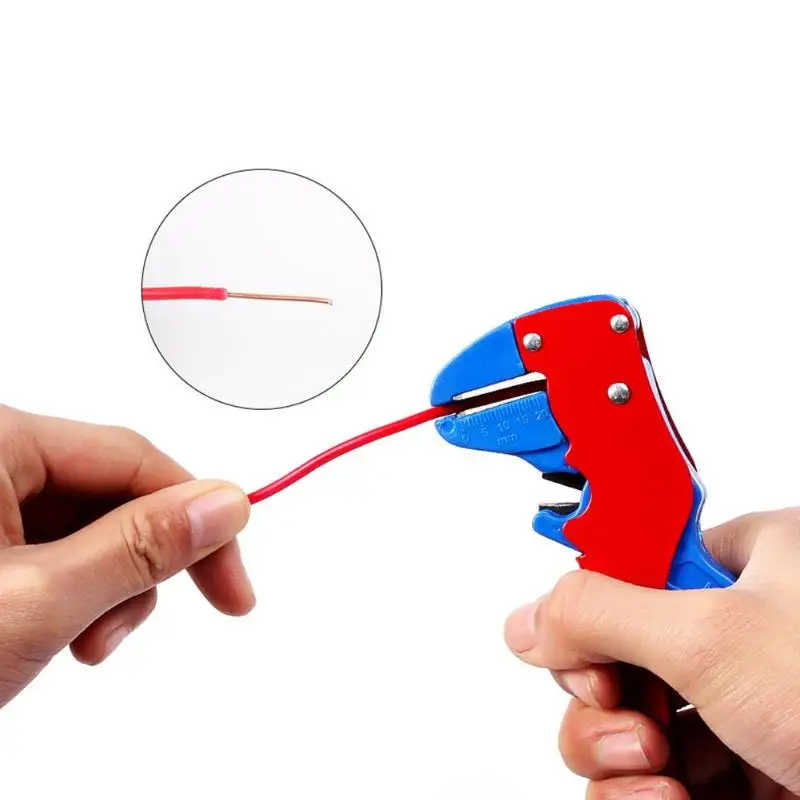 

0.2-6 Square Millimeter Wire Stripper Automatic Adjustment Wire Stripper Electrician Wire Stripping Crimping Knife Hand Tool