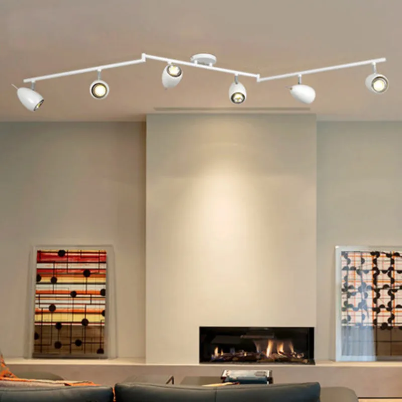 Современный простой вращающийся светодиодный потолочный светильник