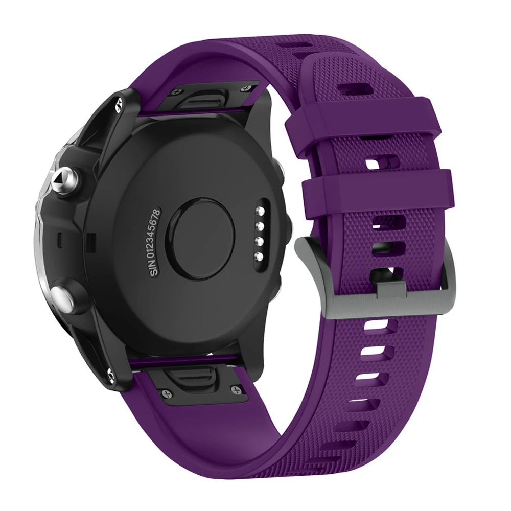 Смарт-ремешок для часов Garmin Fenix 3/3HR/5X/5X Plus силиконовые для фитнеса сменный наручный ремешок подходит для запястья 5,70-10,23 дюйма(145 мм-260 мм