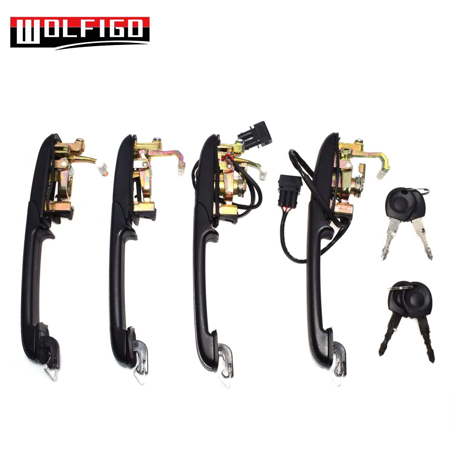 Ручка WOLFIGO для наружной двери автомобиля 2 шт./4 шт. передняя задняя левая правая