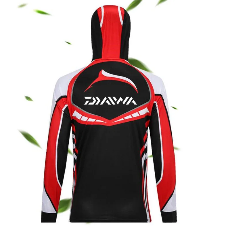 

2021 Fishing Clothing Hooded Men Fishing Jacket Waterproof Quick-Drying Coat Fishing Shirt For Hiking Cycling Fishing Clothes