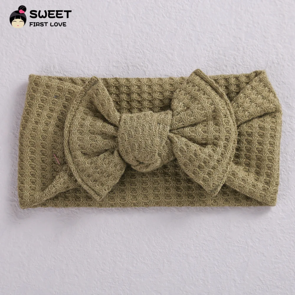 Children Hair Bands Big Butterfly Corn Grain Pattern Wide Side Children's Hairband Soft for Newborn Baby Girls Accessories | Детская