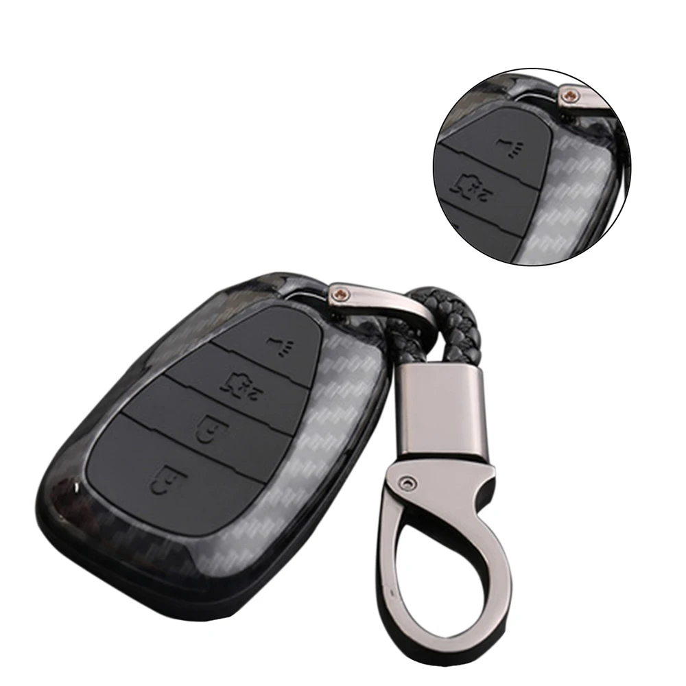 1 шт. Жесткий автомобильный пульт дистанционного управления из углеродного
