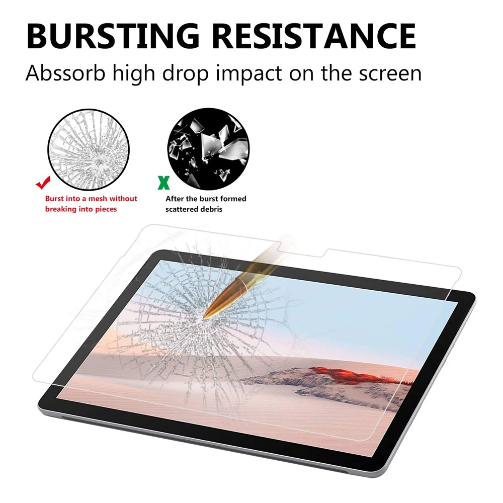 Закаленное защитное стекло твердостью 9H для Microsoft Surface Go 2 2020 10 5 дюйма защитная
