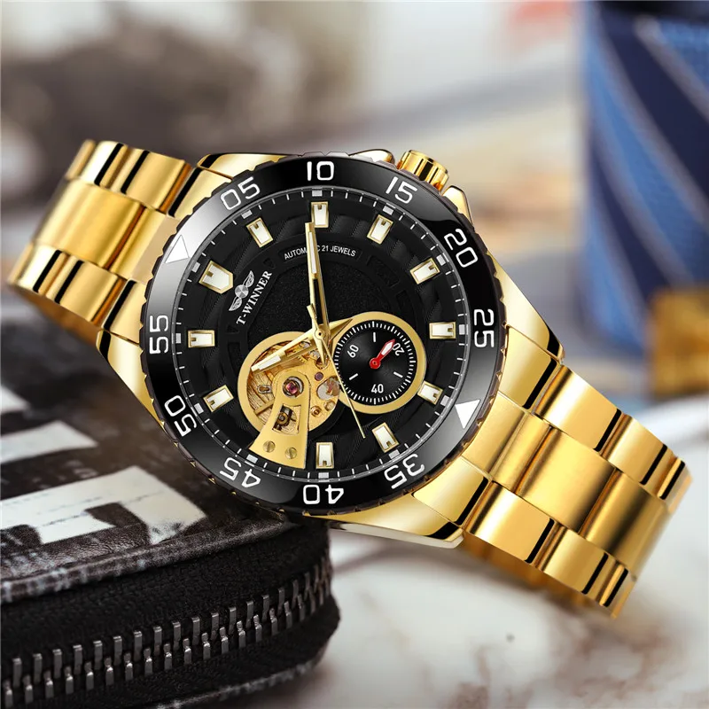 Победитель автоматические механические мужские наручные часы Военные