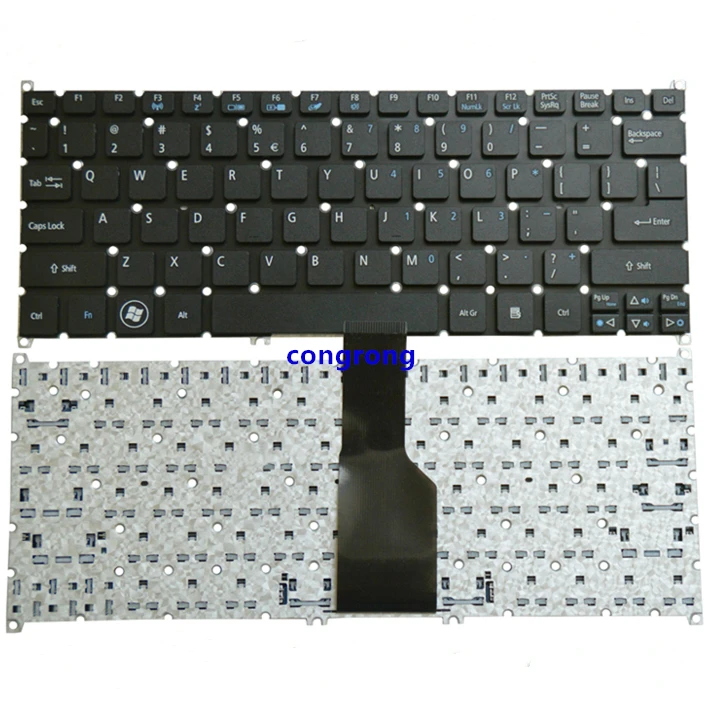 US клавиатура для ноутбука ACER Aspire S3 391 951 S5 371 One 725 756 Travelmate B1 B113 V5 171|Клавиатуры