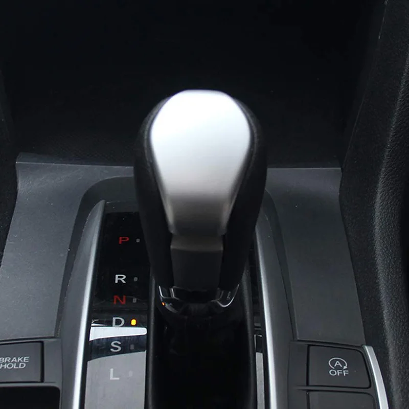 Защитная крышка рычага переключения передач матовая из АБС-пластика для Honda Civic