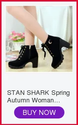 STAN SHARK/женские осенне-зимние ботильоны из флока повседневные однотонные ботинки без шнуровки с круглым носком на квадратном каблуке 4 см; цвет черный, верблюжий; Размеры 35-41