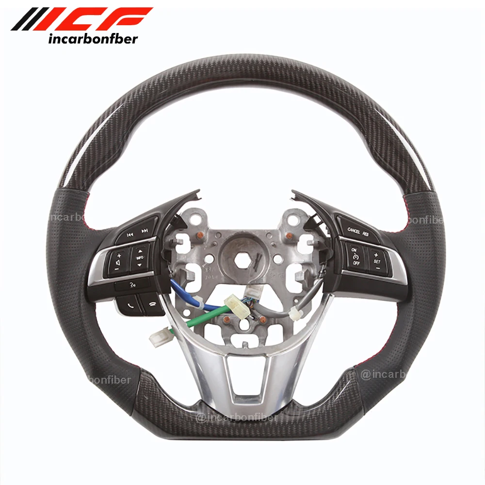 

Carbon Fiber Steering Wheel for Mazda