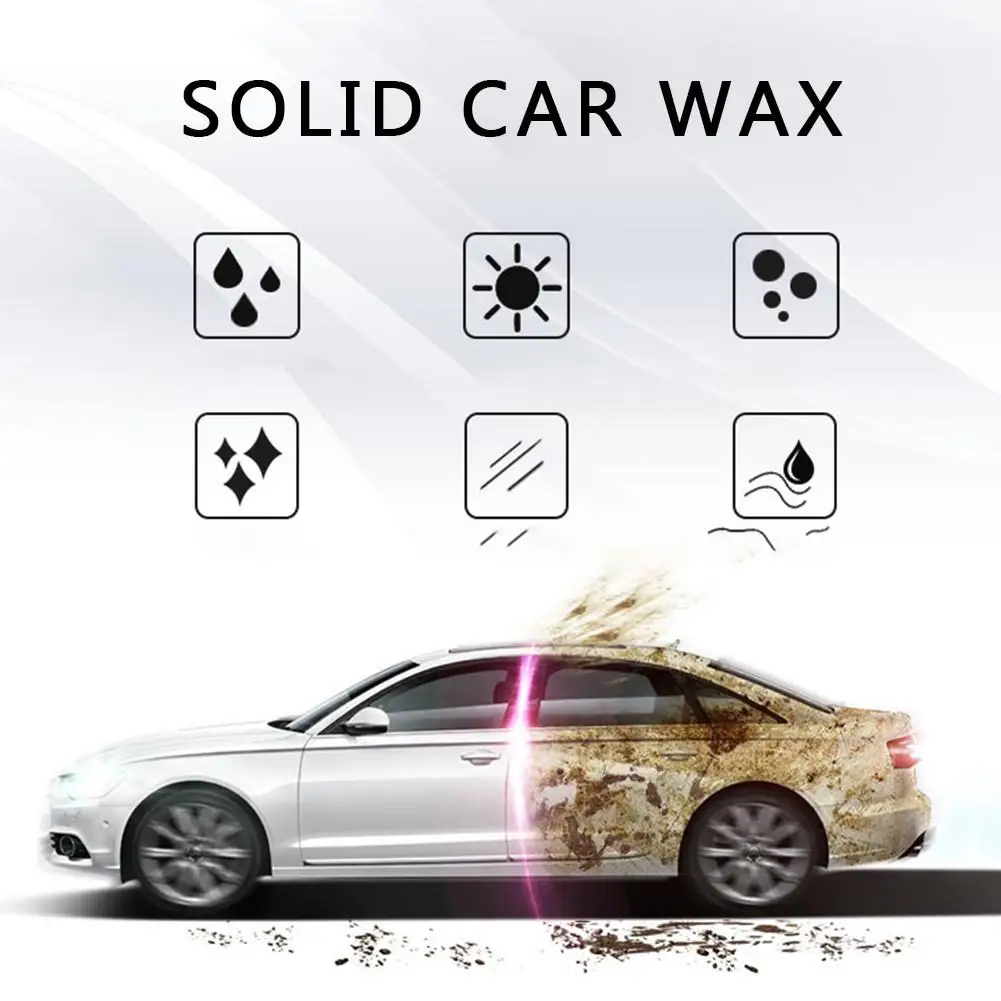 

New Car Senior White Wax Care Paint Waterproof Care Scratch Repair Car Styling Crystal Hard Car Wax Polish Scratch Remove Hot