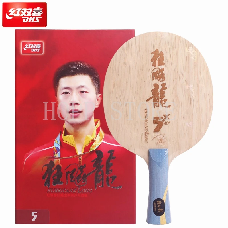 Original DHS Hurricane Long 5 X / 5X / 5-X Table Tennis Blade MA LONG 5X ALC Carbon Racket Ping Pong Bat Paddle