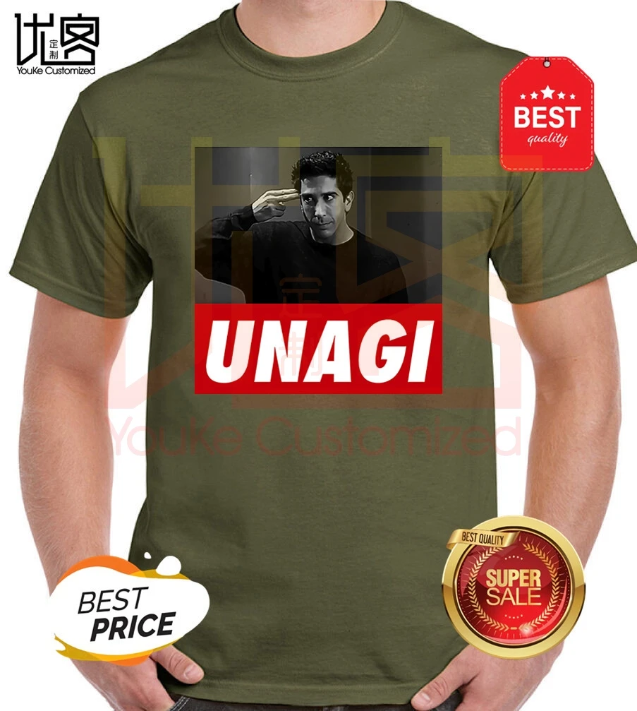 Красивая футболка с надписью Friends TV Show Unagi Joey Ross Rachel лучший подарок на день