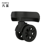 traveling luggage wheels repair accessories makeup trolley luggage casters accessory replacement all match black swivel wheels