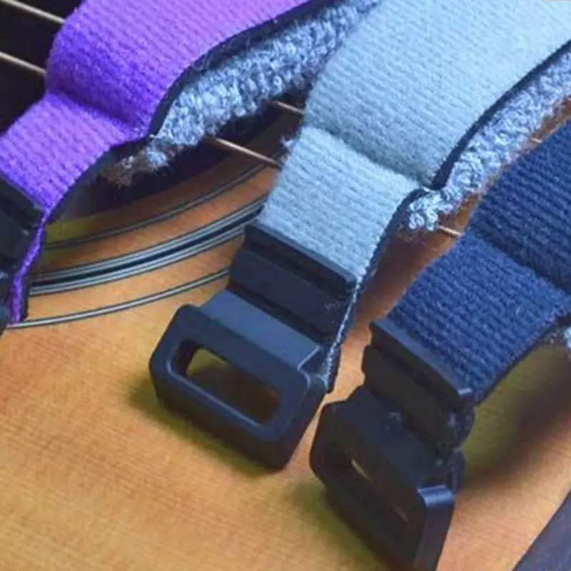 

Guitar Fretwraps Strings Mute Muter Fretboard Muting Wraps for Normal 6/7 String Guitars Basses 27RD