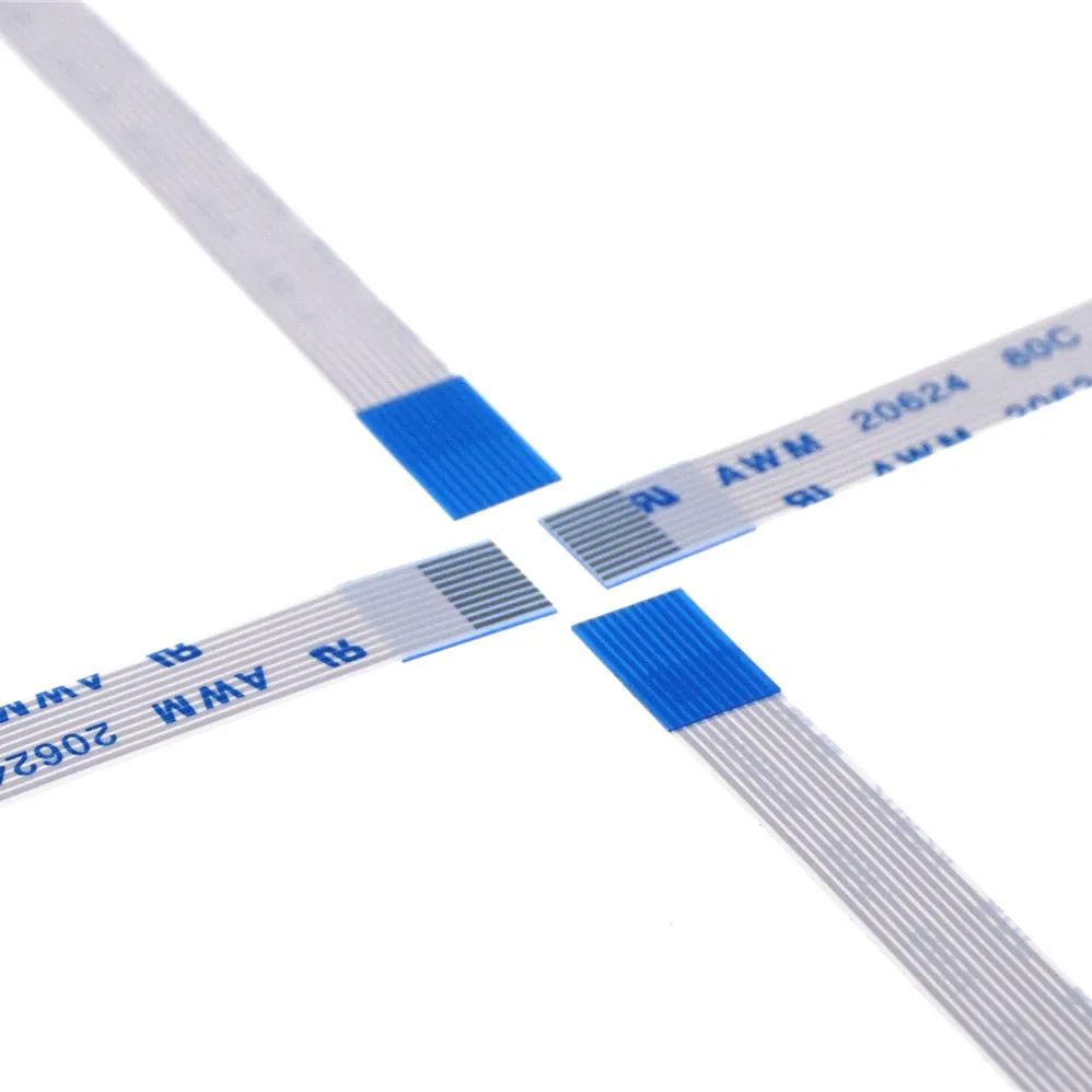 Гибкий плоский кабель FPC FFC 10 PIN 0 5 мм Шаг одинаковые стороны длина 50 60 70 80 100 120 150 Тип