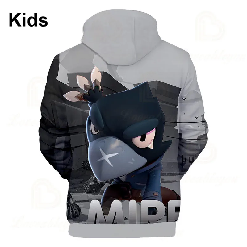 

Sandy Shoot Kids Hoodies Leon Shooting Game 3D Print Hoodie Sweatshirt Boys Girls Harajuku Cartoon Jacket Tops Teen Clothes