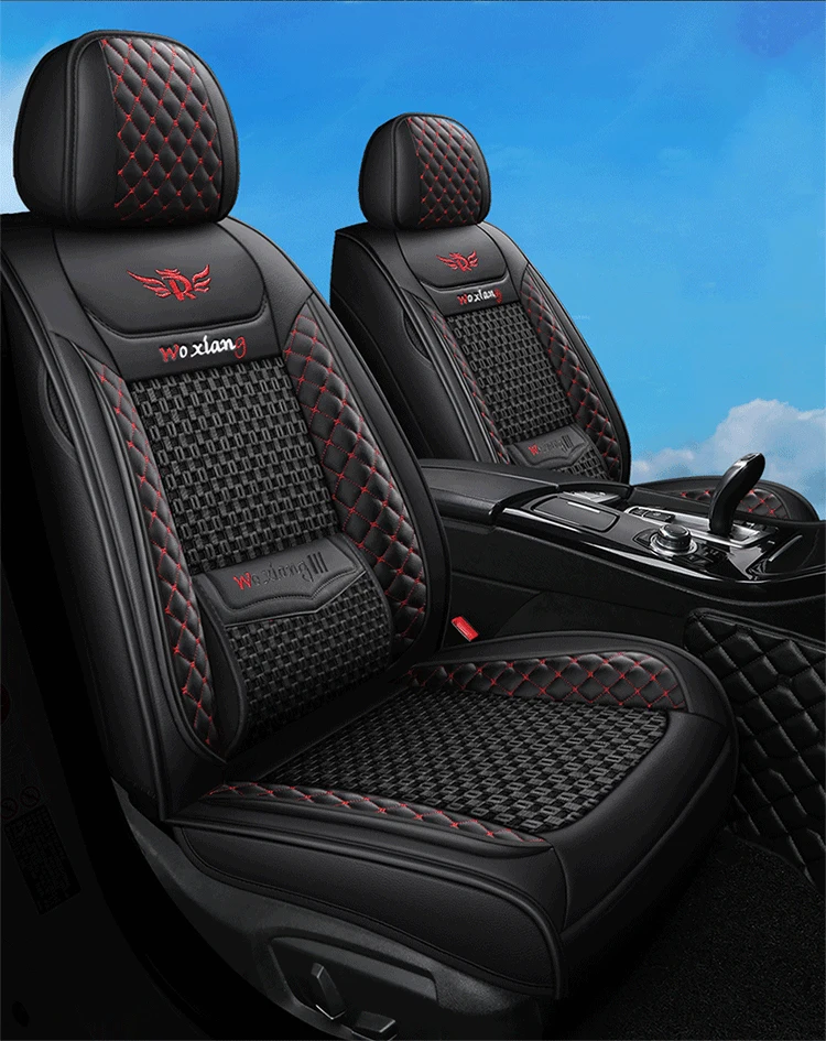 Ynooh чехлы для сидений автомобиля audi tt mk1 mk2 q7 2007 a4 b7 b8 avant a6 c5 100 c4 a1 sportback a6 2006 4f один защитный чехол для сиденья машины