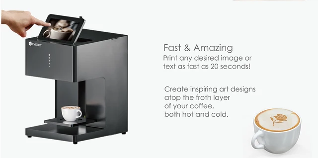 Economical Latte Coffee Printer Food Printer - GF3422