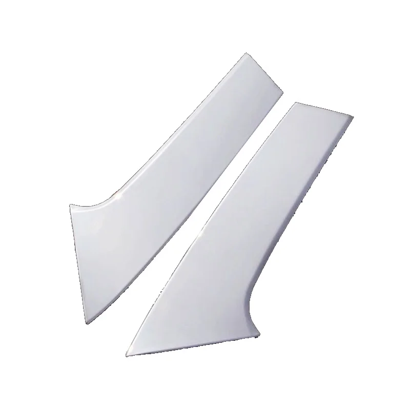Автомобильный задний спойлер из нержавеющей стали боковой треугольный молдинг