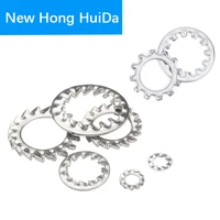 internal outer toothed gasket washer lock washer 304 stainless steel m3 m4 m5 m6 m8 m10 m12 m14 m16 m20 m22 m24 m30