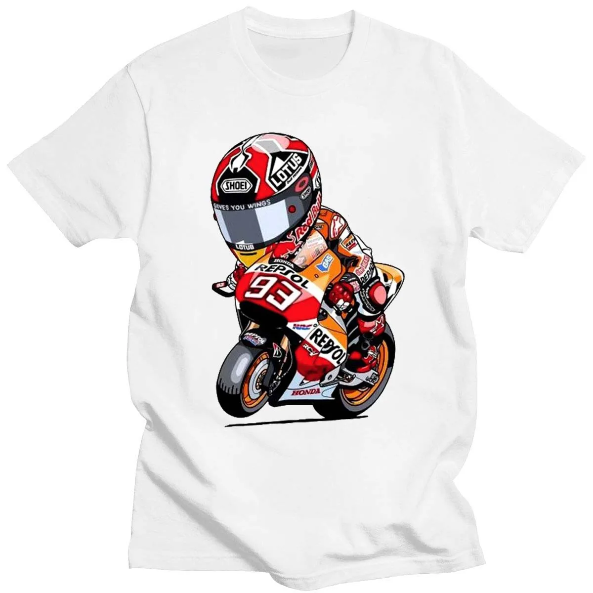 

New Summer Fashion Men Short Sleeve Marc Signature 93 Design Print Cotton T-Shirt Funny Boy Casual Comfortable Tops