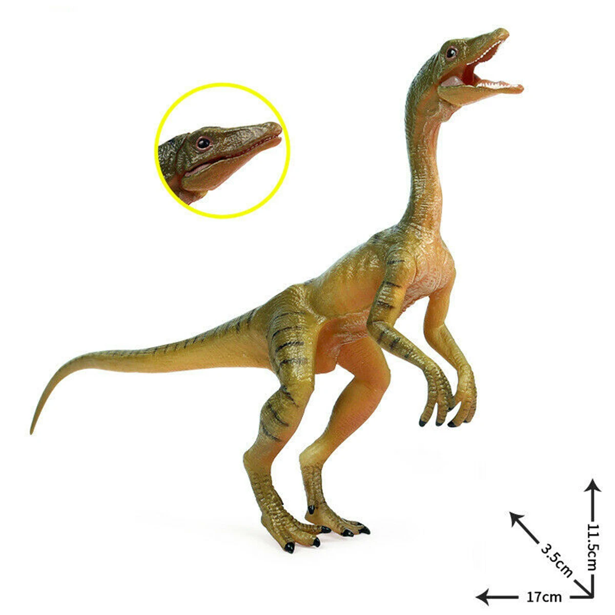 Compsognathus 6," Compsognathus фигурка 1/5 динозавр Декор модель животного коллектор развивающие игрушки украшения подарок на день рождения ребенка - Цвет: Compsognathus