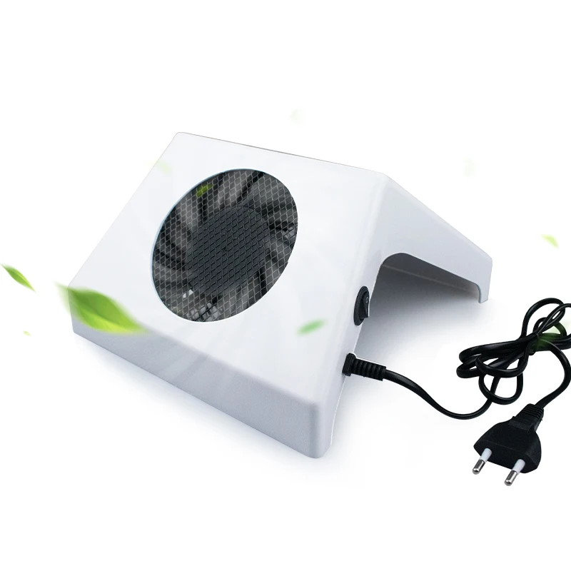 

80W Nail Dust Collector Machine for Manicure Pedicure Tools Strong Suction Nail Art Tool With Free Dust Bag Nail Vacuum Cleaner