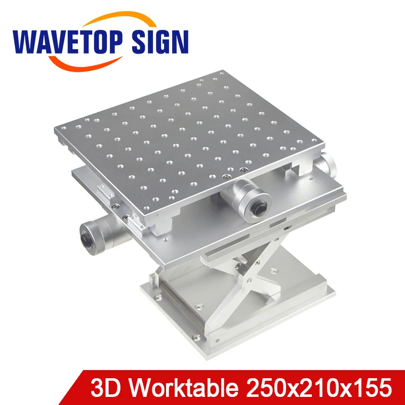 WaveTopSign 3D рабочий стол лазерная маркировочная машина 250x210x155 мм z оси диапазон
