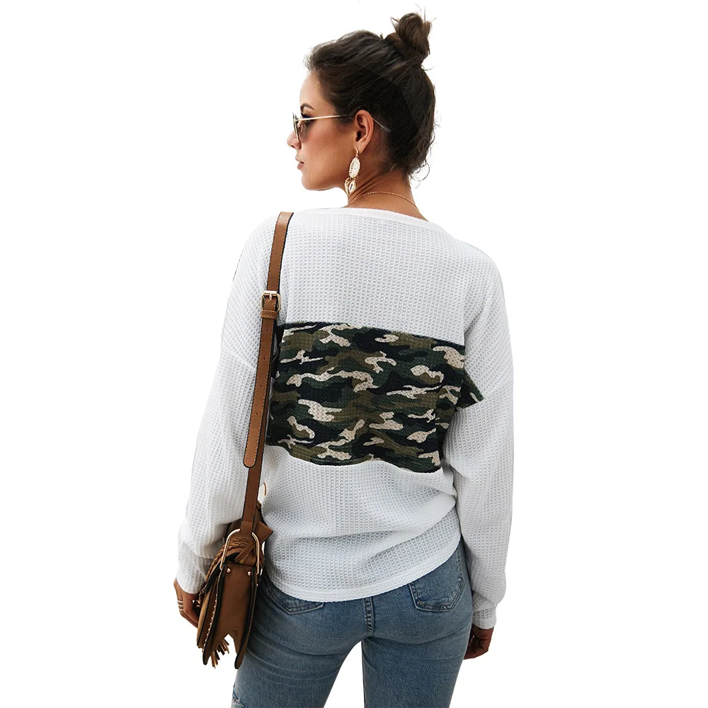 

2019 Autumn/winter New Temperament Commuter Knitwear Slim Top Women Sweaters Long Sleeve Sweater